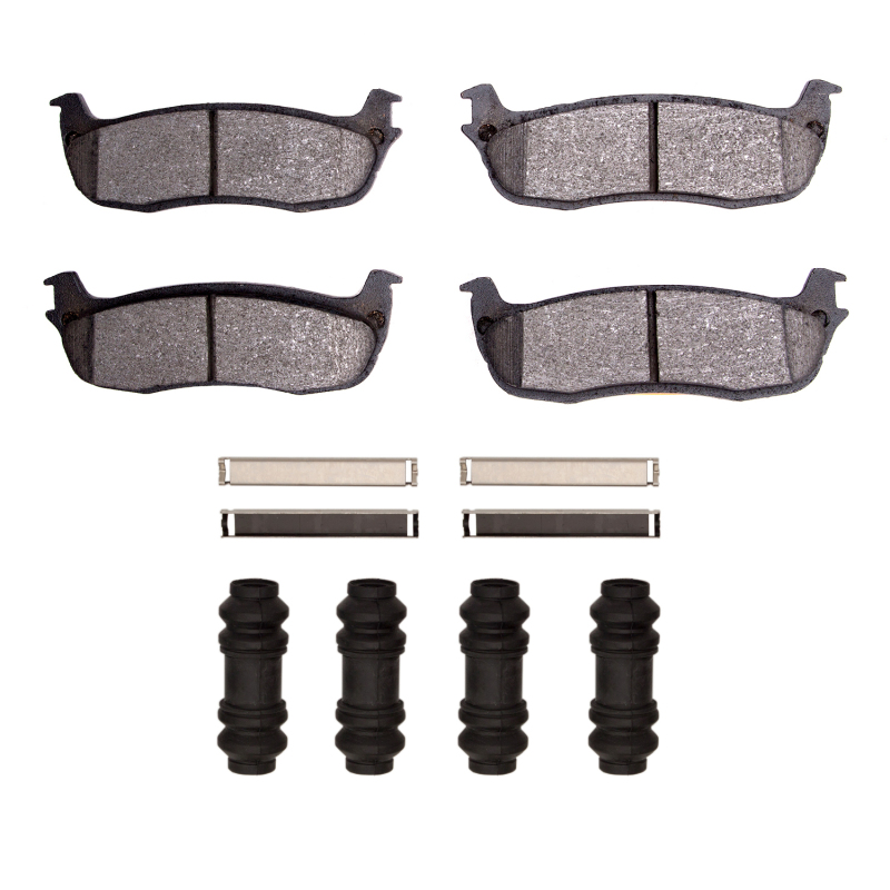 Ford F-150 Brake Pads - Rear - R1 Concepts - Super Duty - `97-`11